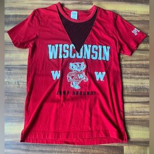 Badgers Pink Tee